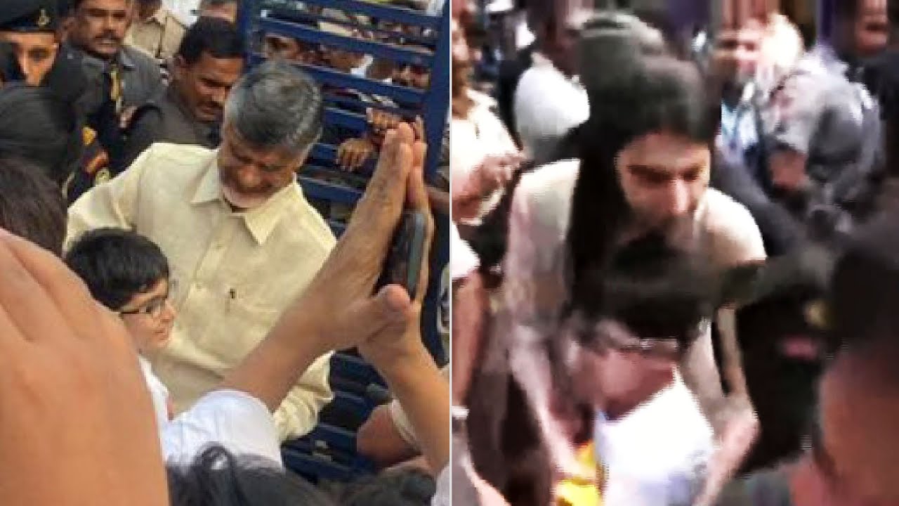 Chandrababu Naidu Released from Rajahmundry Central Jail | Balakrishna | Manastars