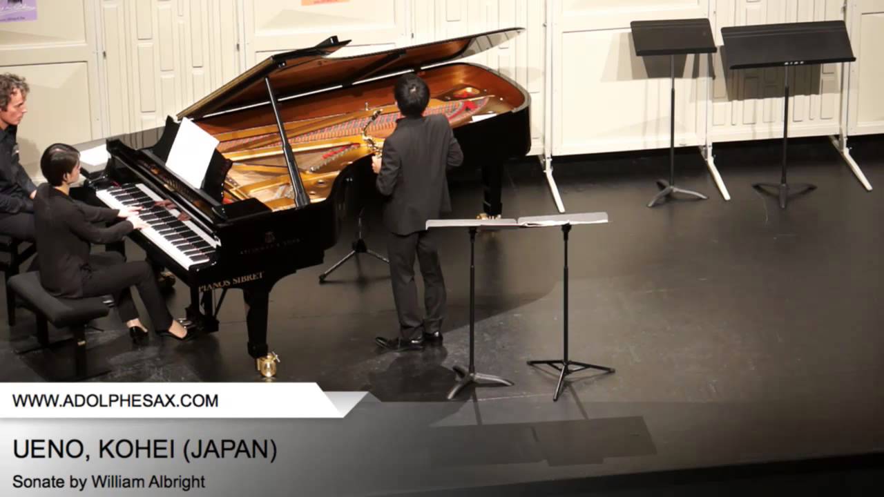 Dinant 2014 - Ueno, Kohei - Sonate by William Albright