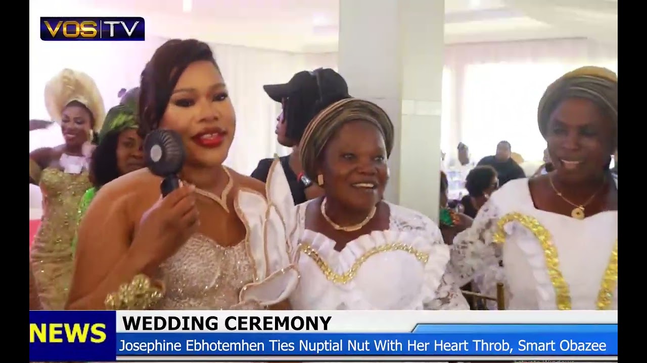 WEDDING CEREMONY: Josephine Ebhotemhen Weds Smart Obazee