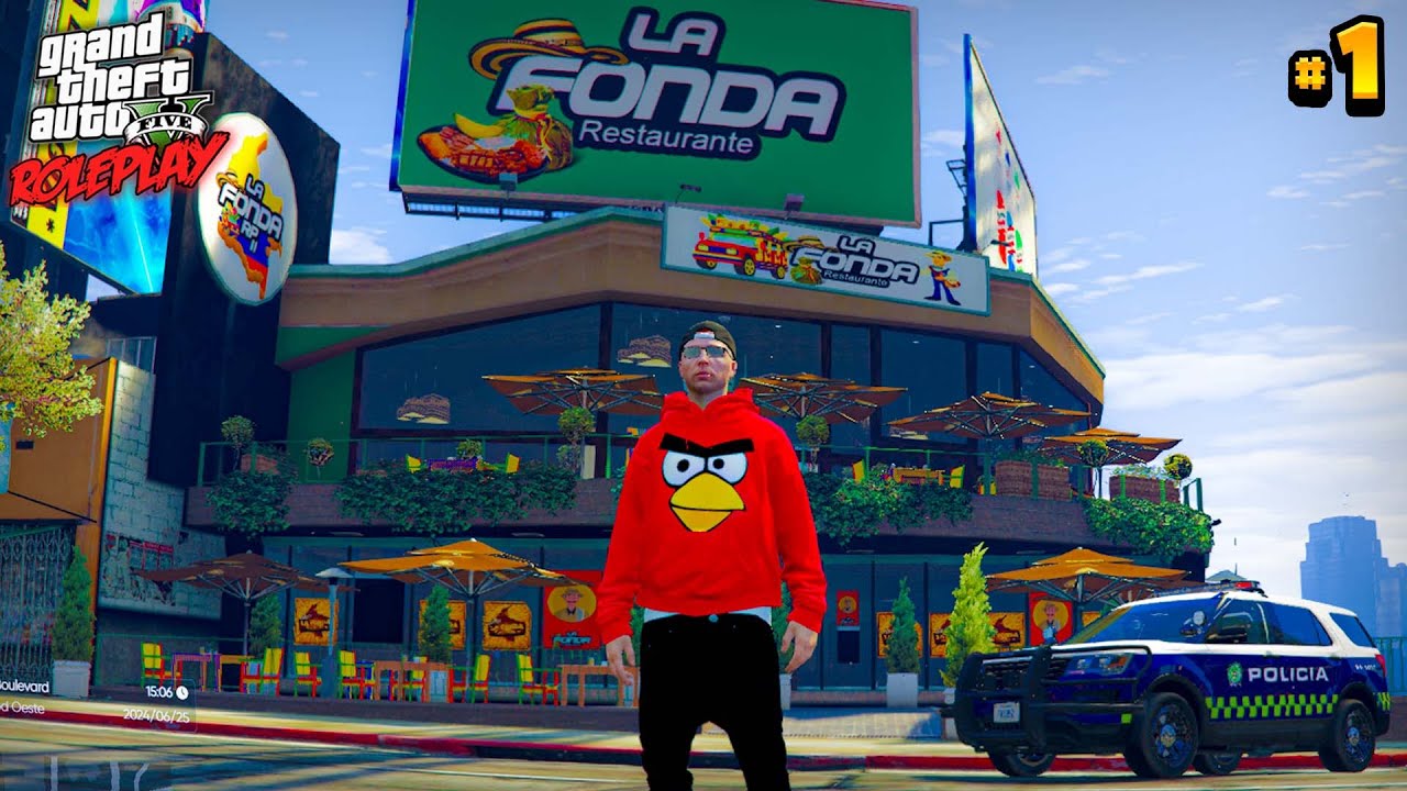¡EL GRAN REGRESO DE OSCAR RODRIGUEZ EN LA FONDA RP! | GTA V ROLEPLAY #1