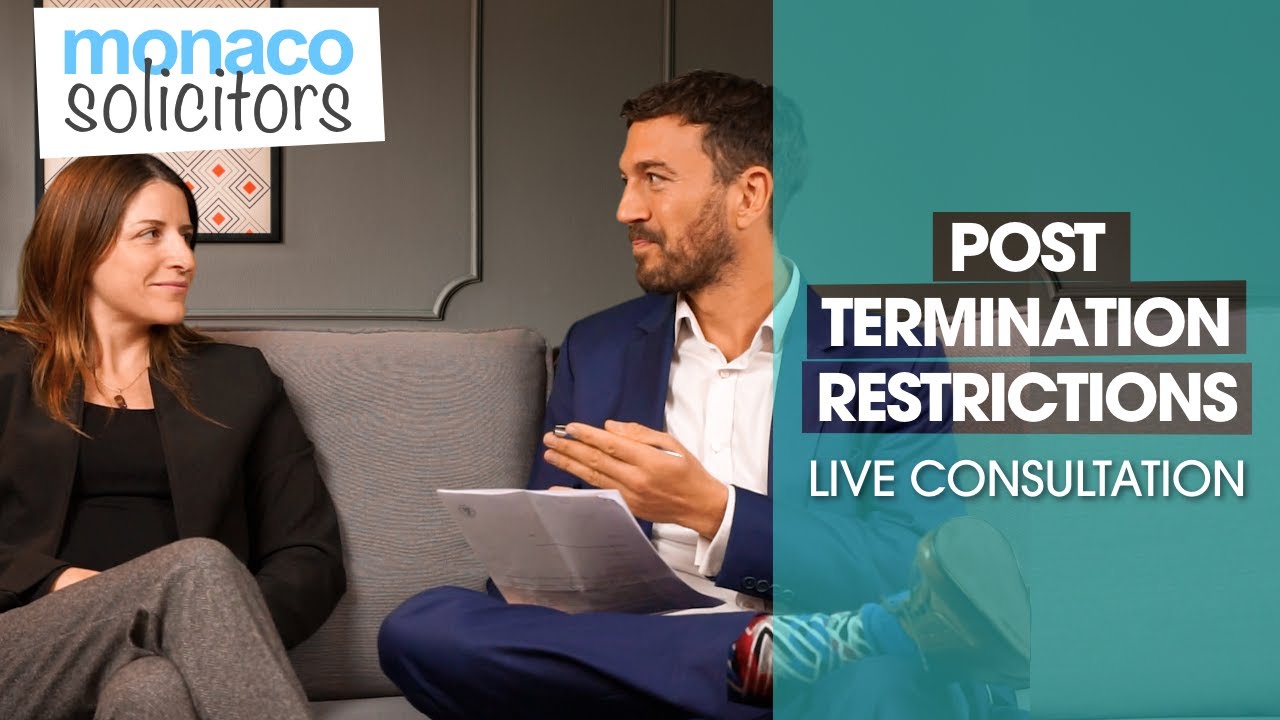 Restrictive Covenants in Employment Contracts - A Real Life Consultation