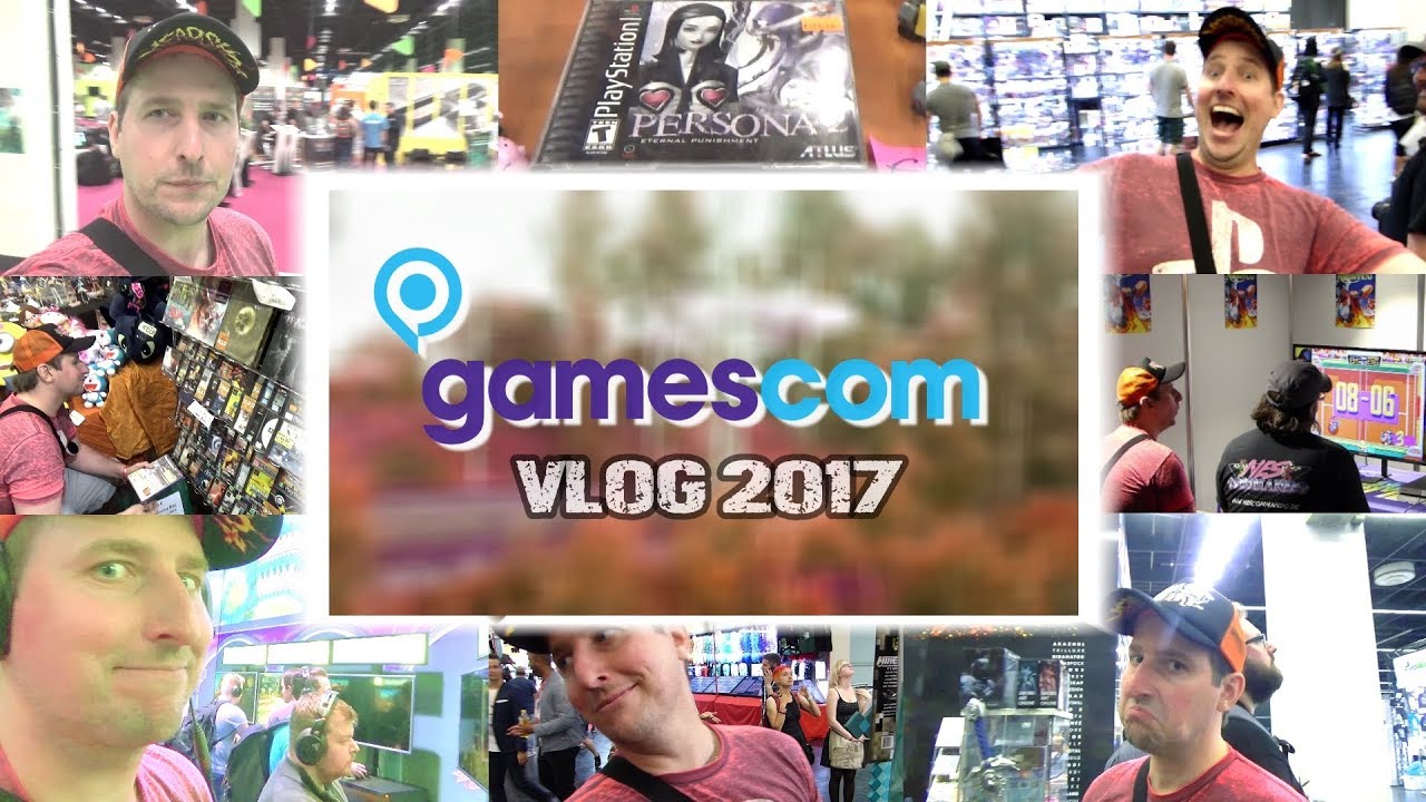 Gamescom 2017 VLOG - Live Video Game Hunting Special