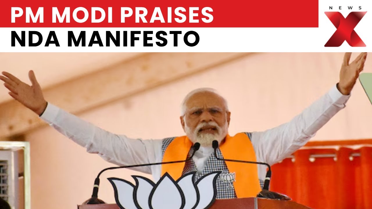 PM Modi Hails NDA Manifesto ‘Sankalp Patra’ | Outlines Alliance’s Vision for India