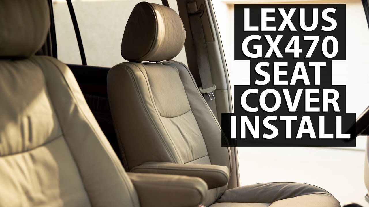 How to Install Factory Fit Leather Seat Cover on Lexus GX470 | LSeat.com