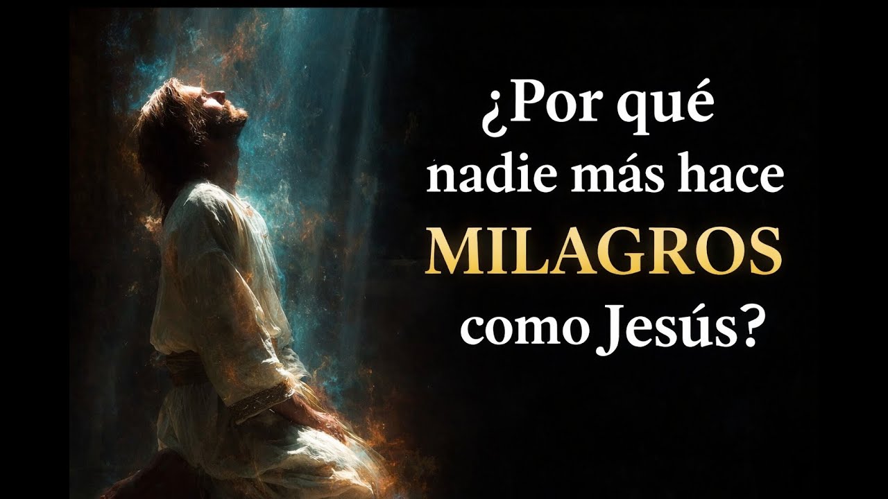 ¿Por qué nadie más hace milagros como Jesús