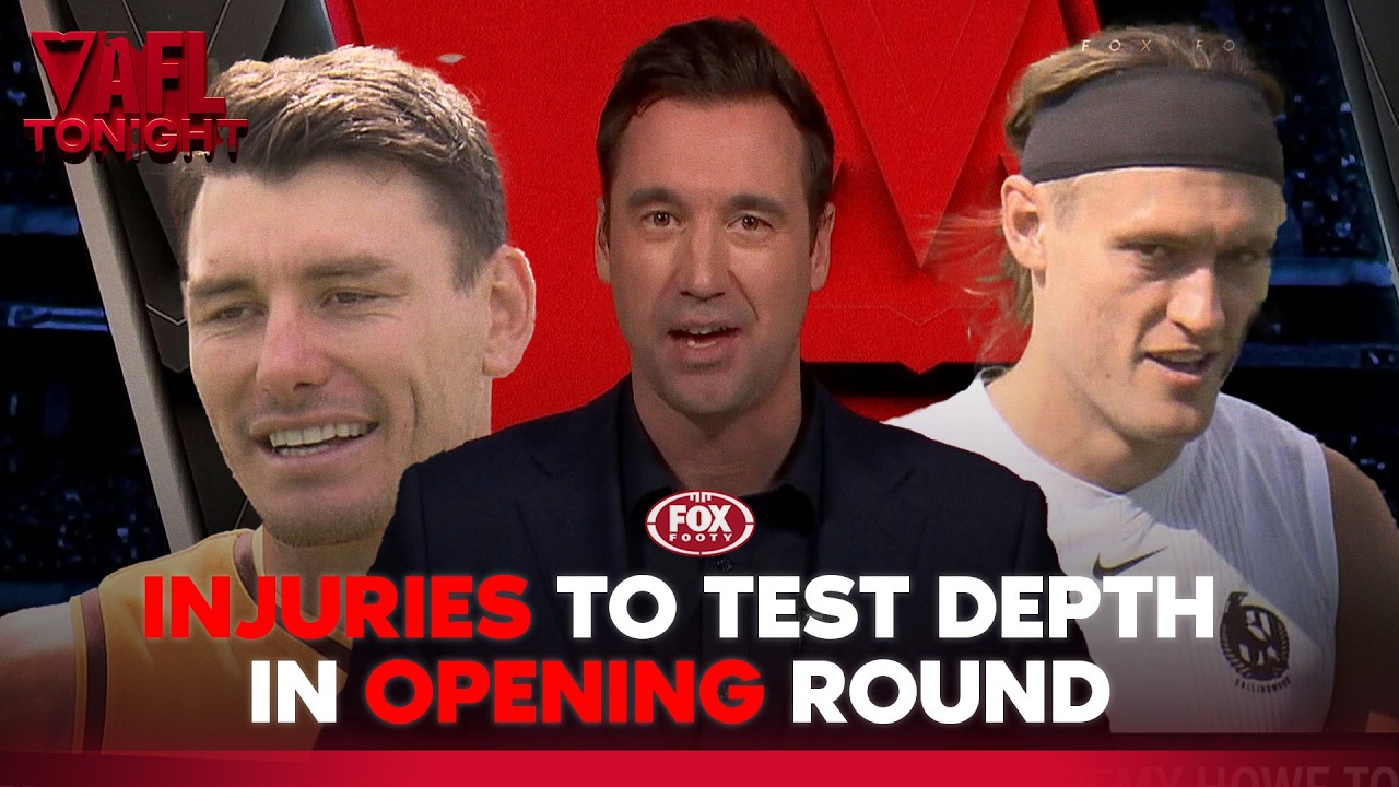 Opening Round test loom for Hawks & Pies 💥 Curnow draws comparison to a Legend | AFL Tonight
