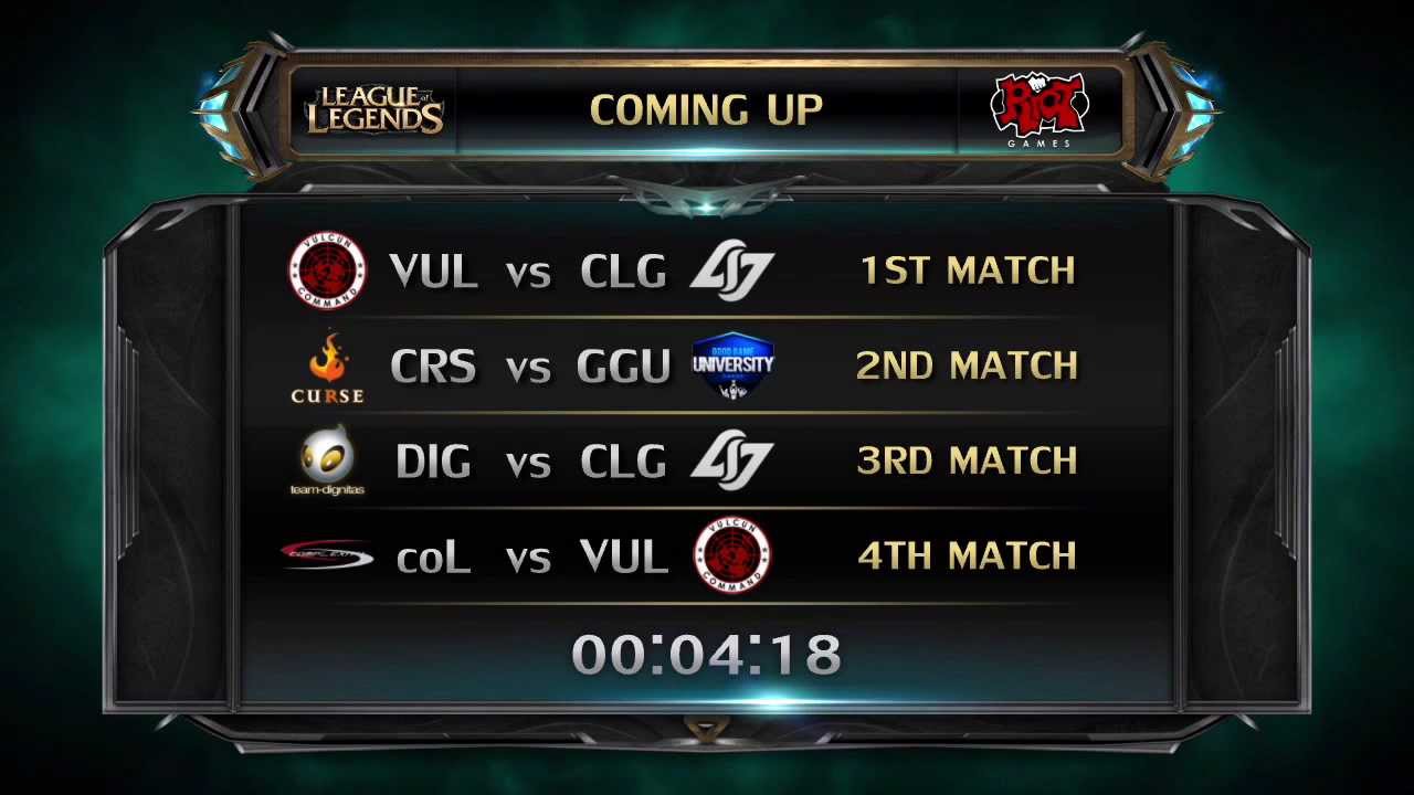 LCS 2013 NA Spring W3D1 (English)