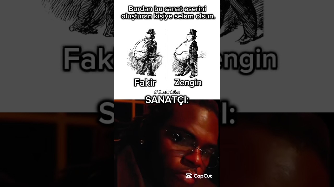 D&uuml;nyadaki en iyi sanat eseri 😂