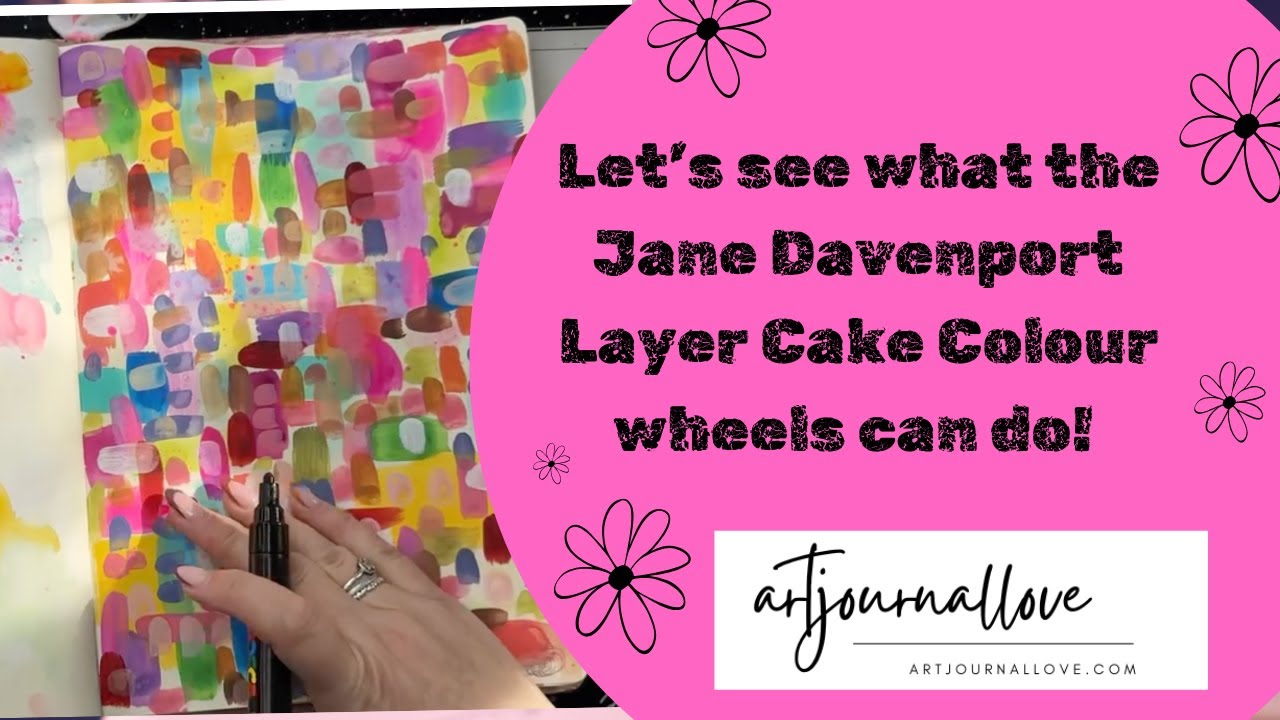 Let's see what the Jane Davenport Layer Cake Colour wheels can do!