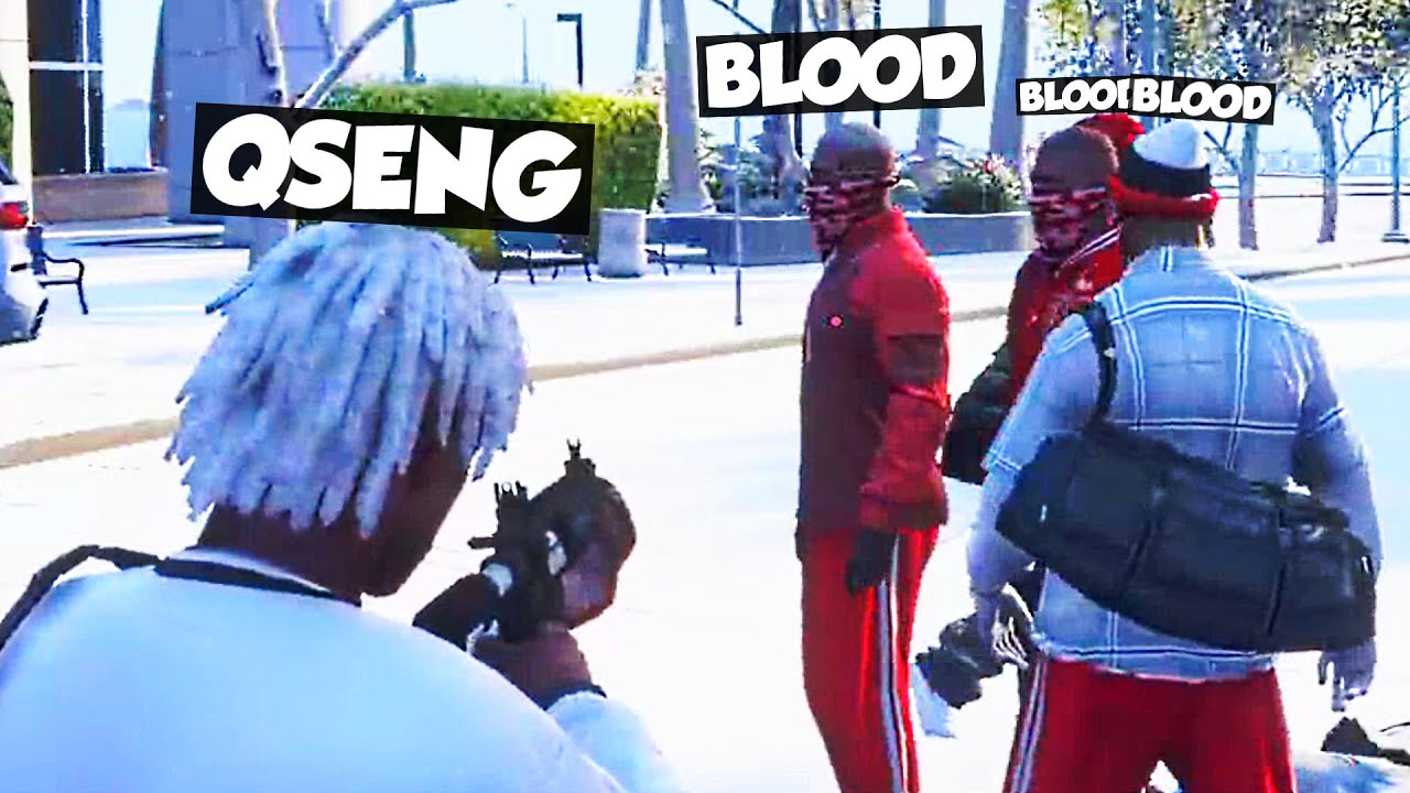 QSENG WIRD VON DEN BLOODS GEJAGT?! 😳😨🆘