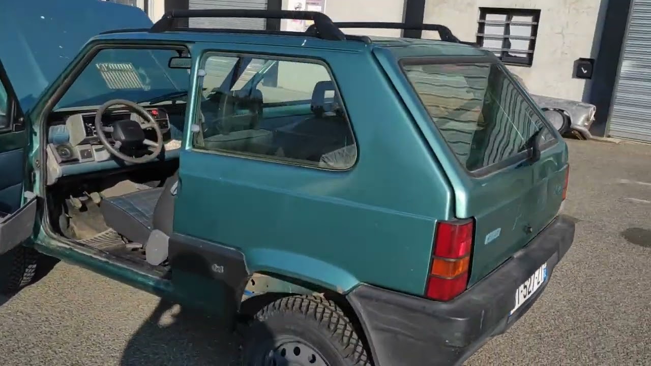 Fiat Panda 4X4 Projet - 2001 *Sans R&eacute;serve benzin.fr