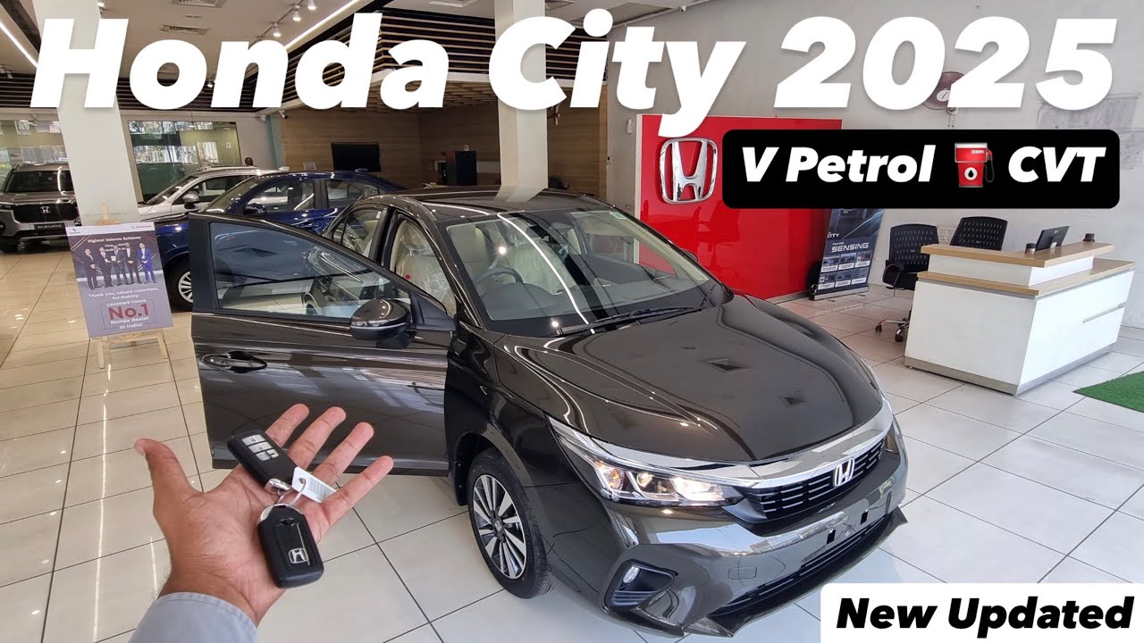 @14.40* LAKH 2025 NEW UPDATES HONDA CITY V PETROL ⛽️ CVT REVIEW @VikasAutoTalks