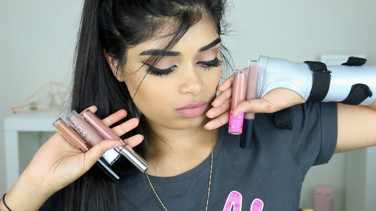 TOP 5 NUDE LIQUID LIPSTICKS | MEDIUM SKINTONES ♡