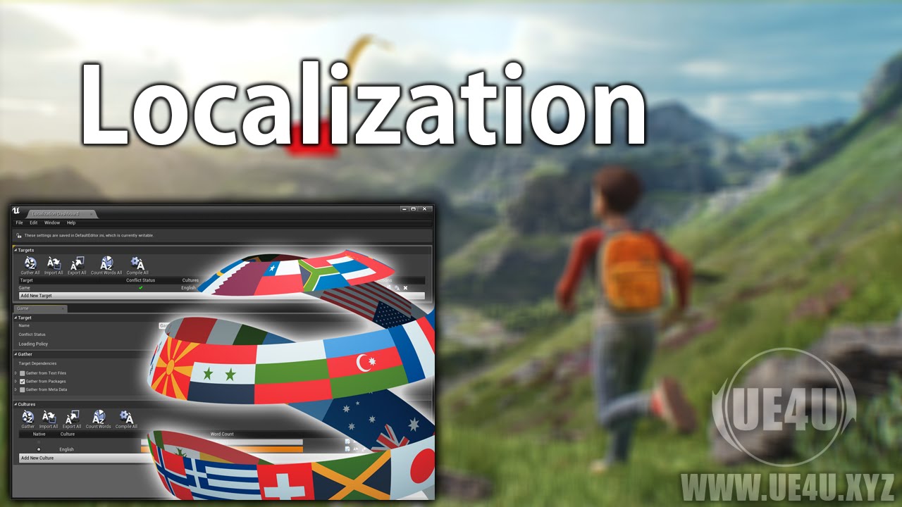 Unreal Engine, Localization and Culture packages - UE4U.XYZ