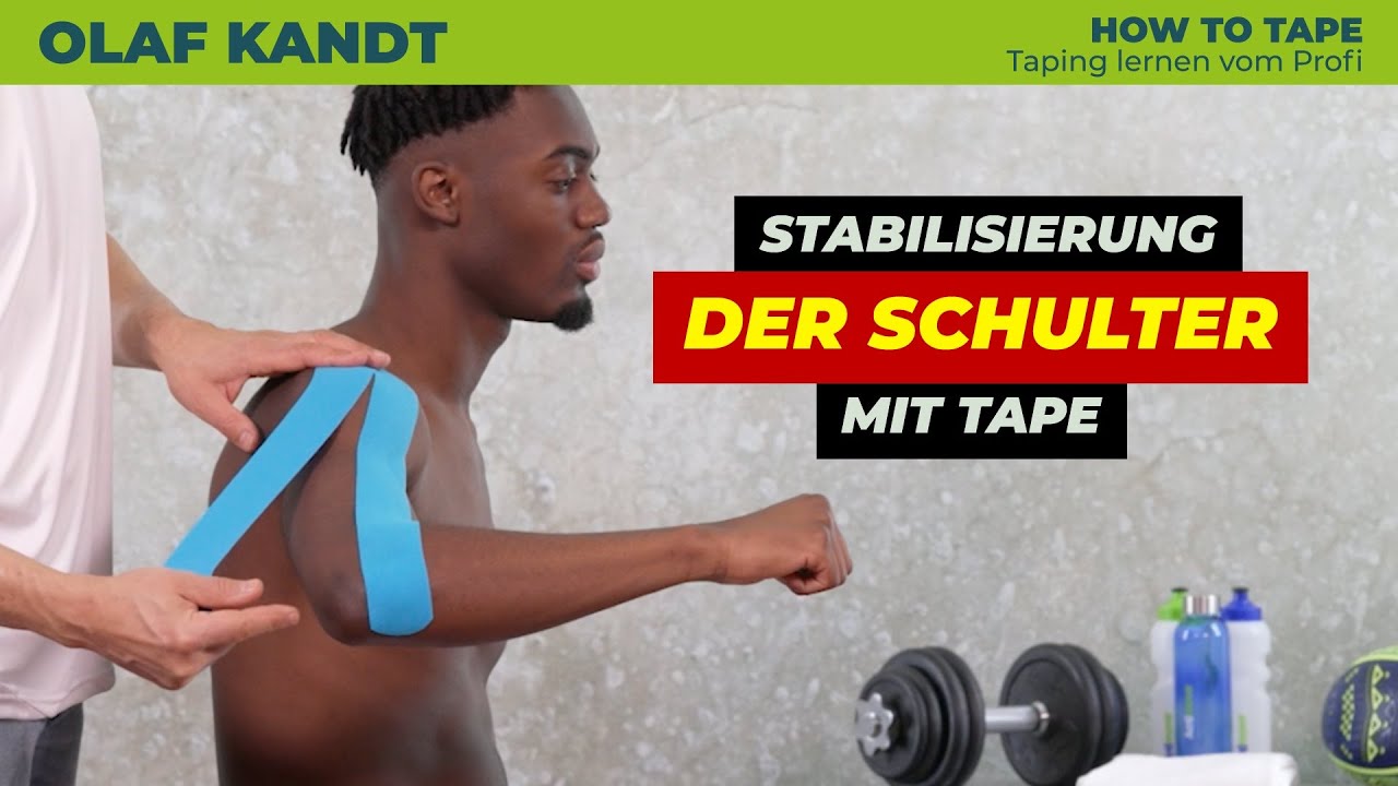 SCHULTER STABILISIEREN MIT TAPE – Schnell & Effektiv für Sport und Alltag