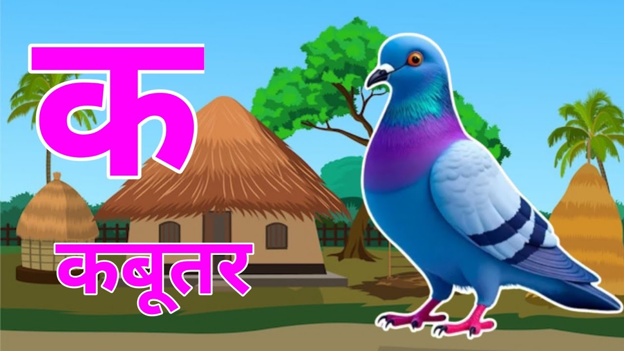 क से कबूतर, अ से अनार k se kabutar a se anar | हिन्दी वर्णमाला | क से कबूतर अ से अनार,for kids