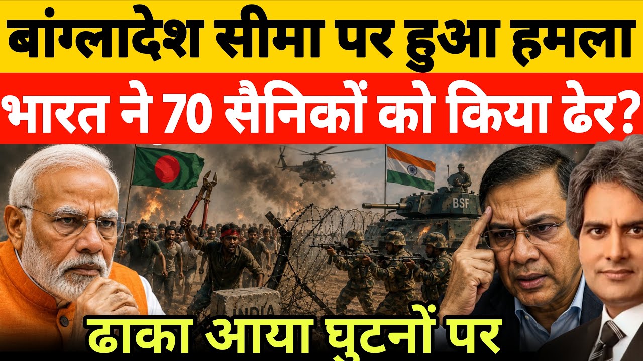 India-Bangladesh Border Erupts! 24 Soldiers Killed, 76 Injured | Eastern Front Crisis Explained