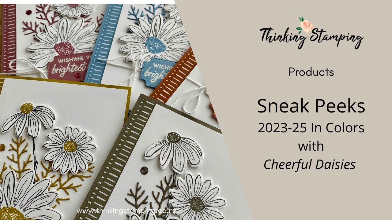 Sneak Peek 2023-25 In Colors with Cheerful Daisies