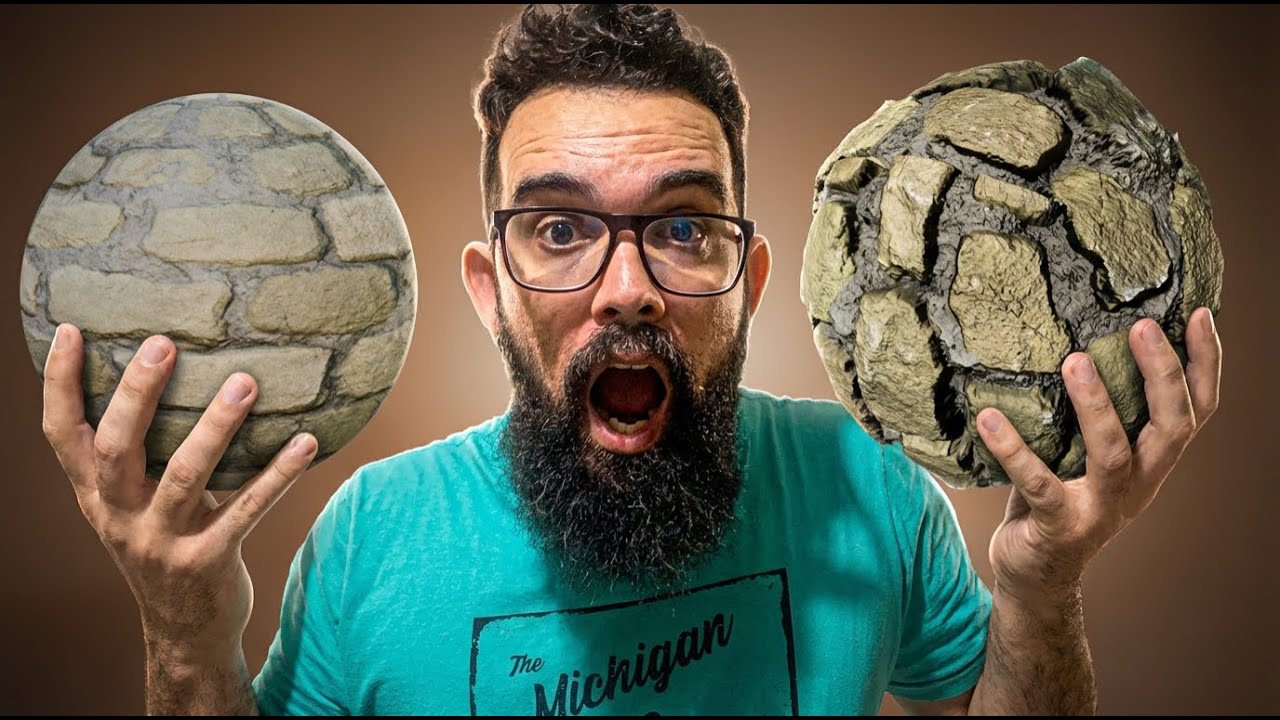 PARE de usar texturas planas! FAÇA ISTO no Blender agora!