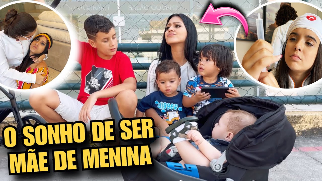 O SONHO DE ENGRAVIDAR DE MENINA!!! *NOVELINHA* 😱