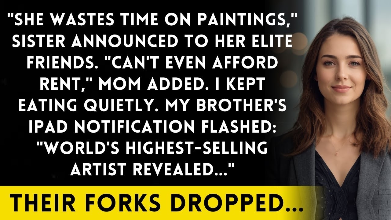 They Called Me 'Failed Artist' At Family Dinner   Then My Gallery Appeared On Forbes Front Page