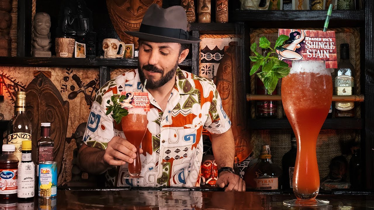 The Wild Presentation of Trader Vic's Shingle Stain