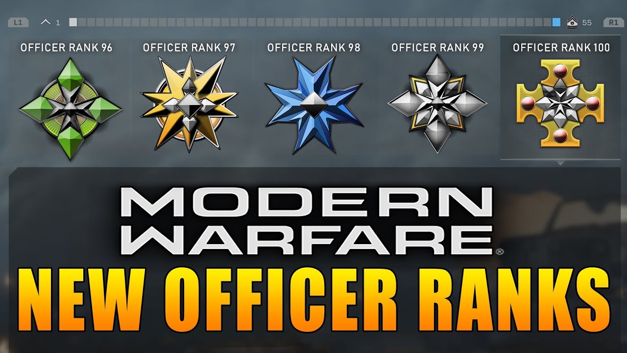 Modern Warfare: Officer Ranks Explained (New Progression System)