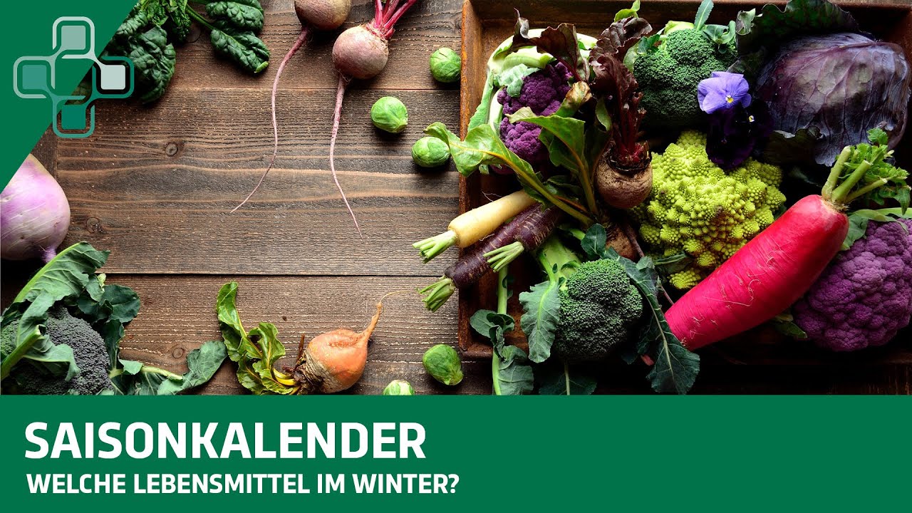 Saisonkalender - welche Lebensmittel kannst du jetzt essen?