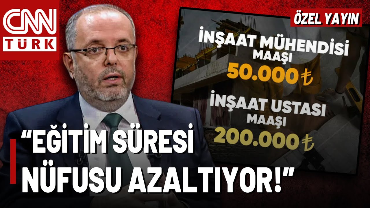 T&uuml;rkiye&rsquo;deki N&uuml;fus Tehlikesinin Ger&ccedil;ek Sebebi Ne? Erhan Afyoncu CNN T&Uuml;RK'te Anlatıyor!