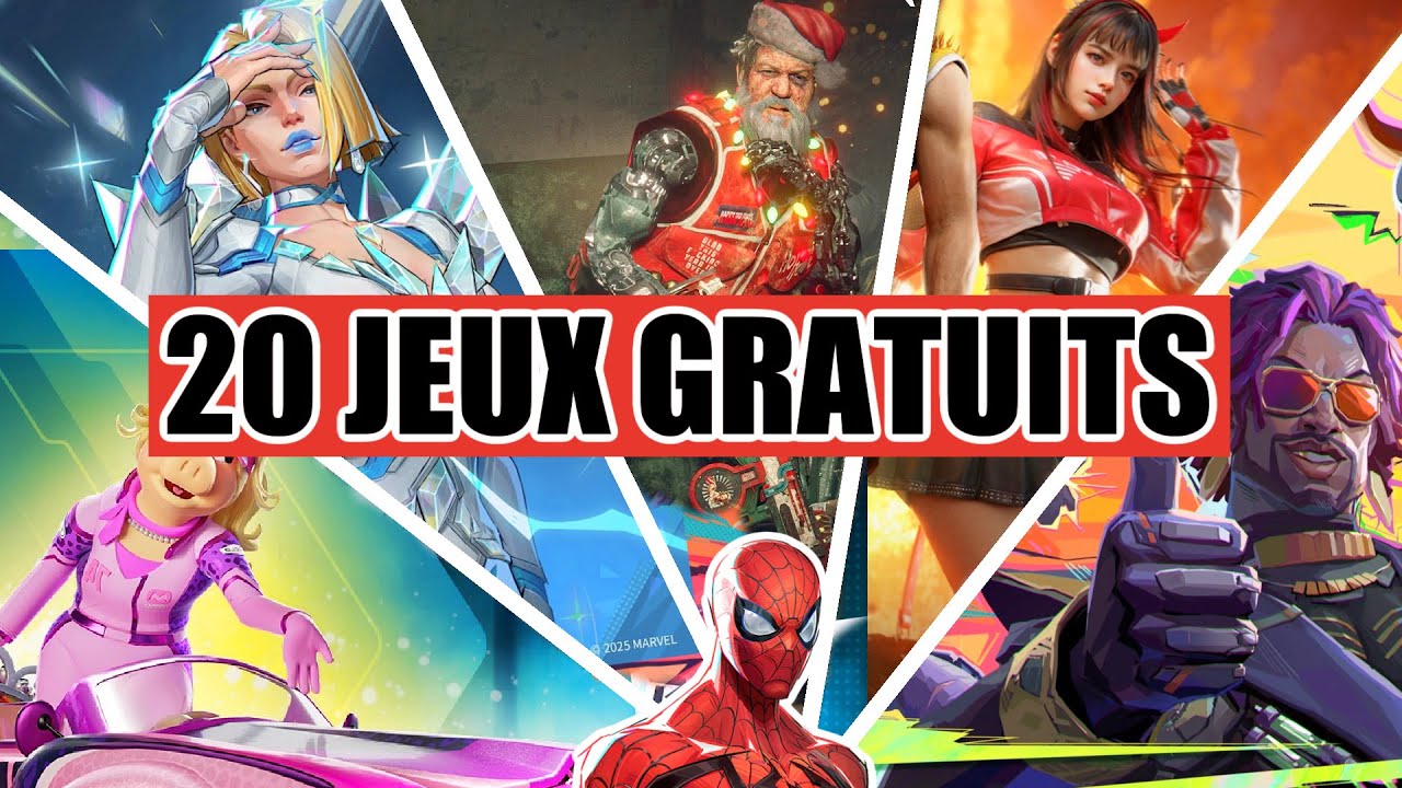 MA S&Eacute;LECTION ULTIME : TOP 20 JEUX GRATUITS &Agrave; TESTER D&rsquo;URGENCE en 2025 !