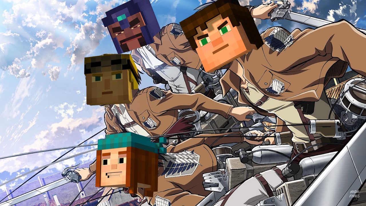 Minecraft: Story Mode Episodes 1-4 but they're an anime opening