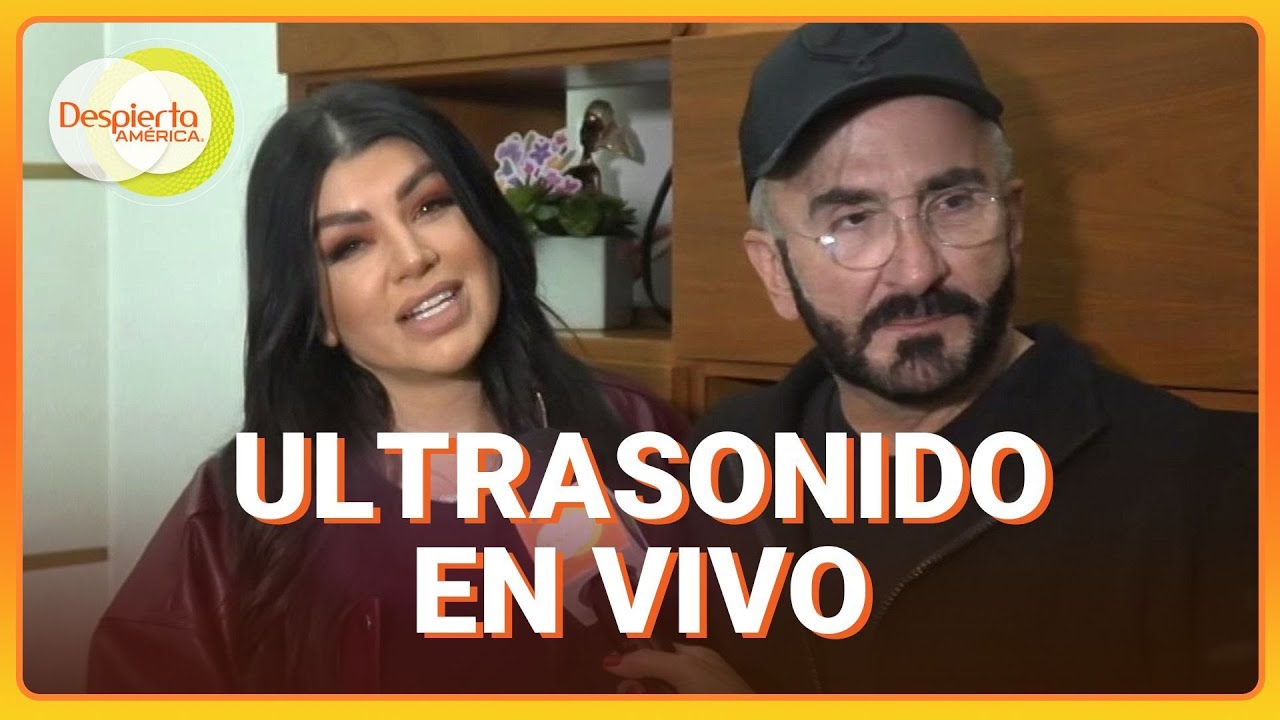 Vicente Fernández Jr. y su esposa nos dan acceso a la ecografía de su bebé | Despierta América