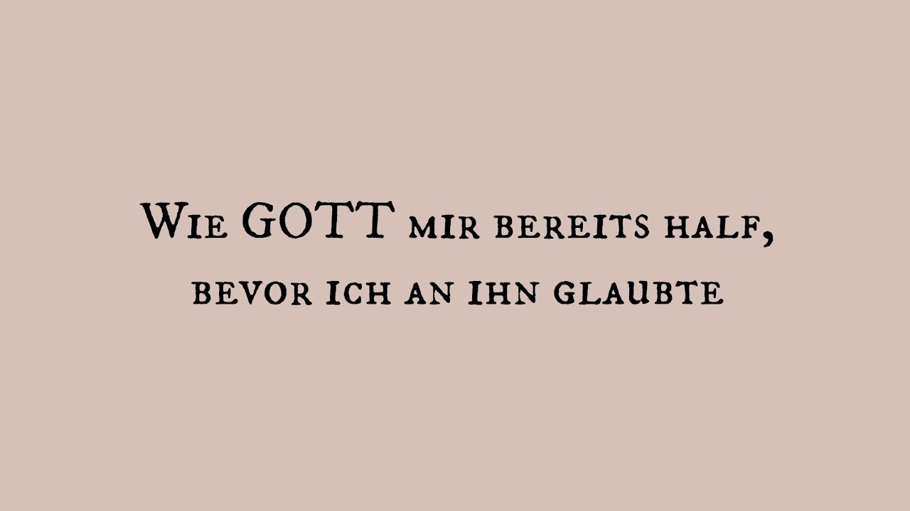 Wie Gott mir schon half, bevor ich wirklich an ihn geglaubt habe