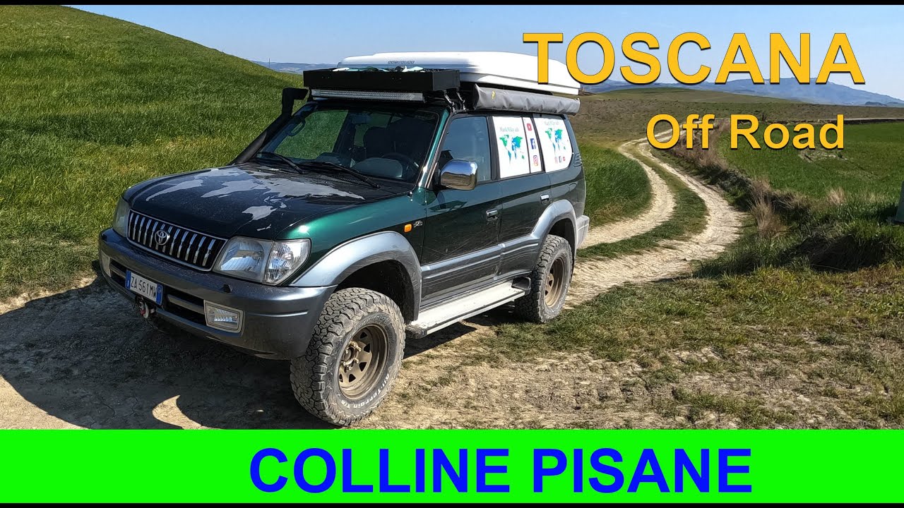 Off road tra le colline pisane🤙 Peccioli e Santa Luce💚 Toscana 🌍 Viaggio in fuoristrada camperizzato
