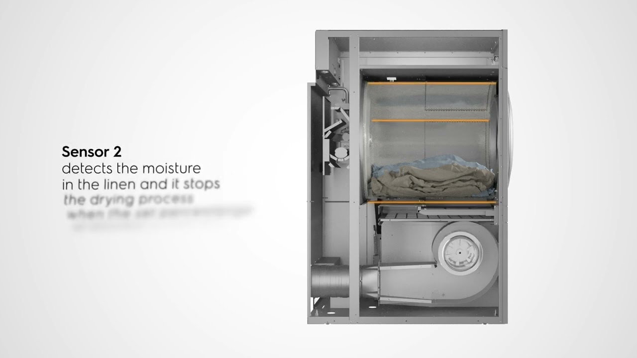System pomiaru i kontroli wilgotności Moisture Balance w suszarkach Electrolux Professional