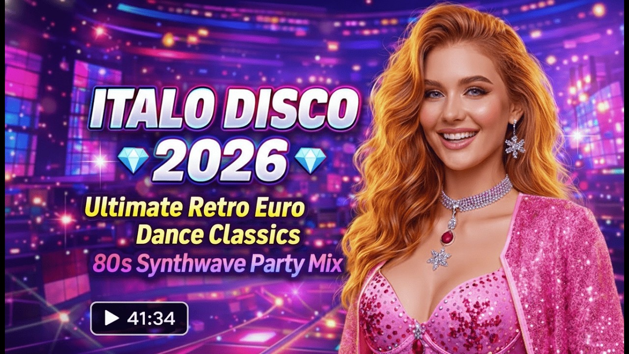 Italo Disco 2026 💎 Ultimate Retro Euro Dance Classics | 80s Synthwave Party Mix