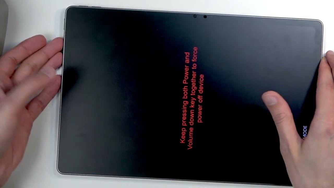 LENOVO Idea Tab Plus 12.1 Matte Edition – Как войти в режим Fastboot