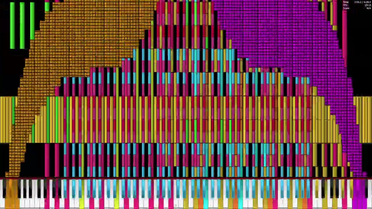 Black MIDI | tau 2 12.56 Million Notes | PFA Legit Run (Upgraded RAM 16GB)