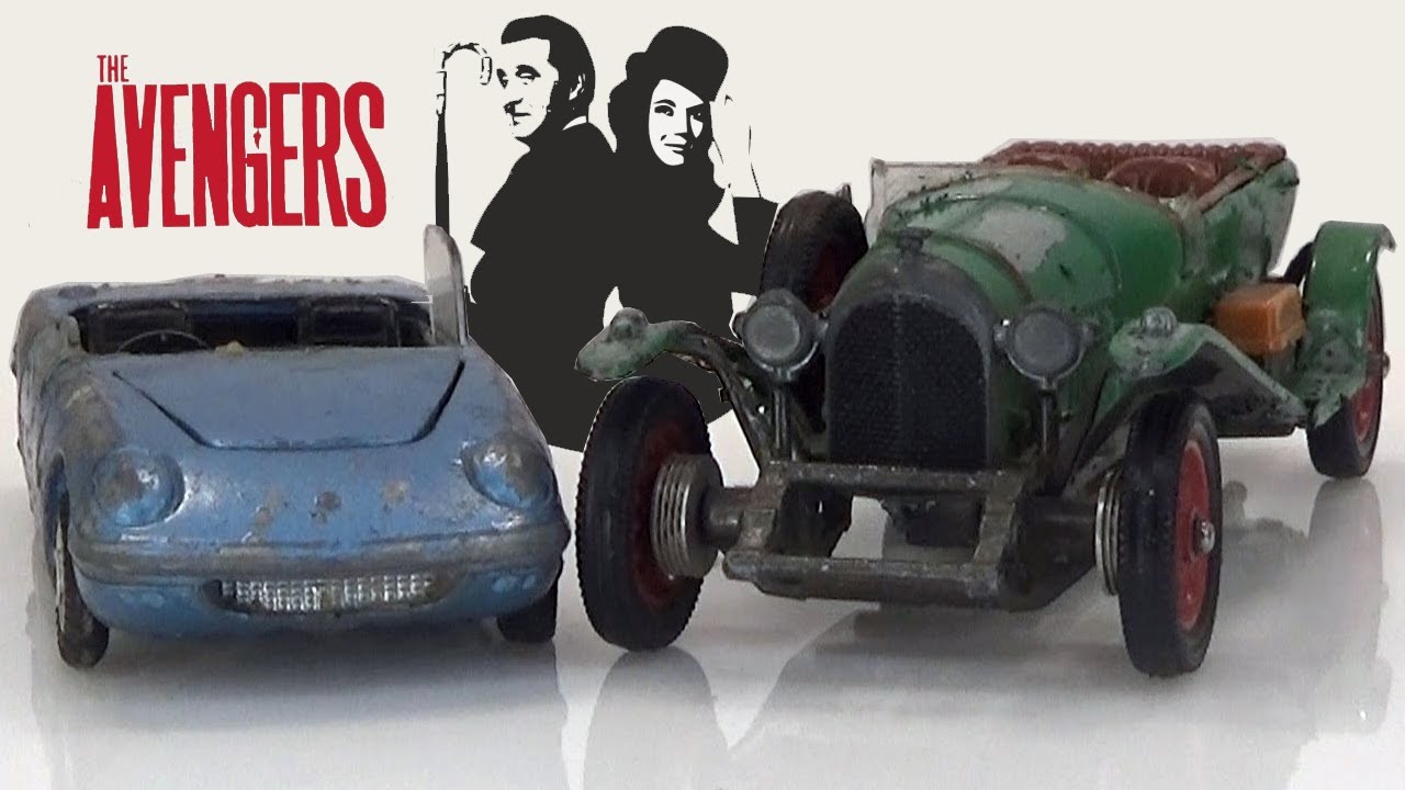 Полная реставрация Корги Мстителей Bentley и Lotus Elan № GS40. Литые модели.