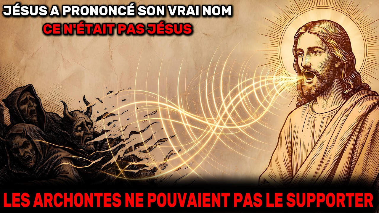 Jésus a Dit Son Vrai Nom Une Fois — Ce n'Était Pas Jésus, et les Archontes Ont Tremblé