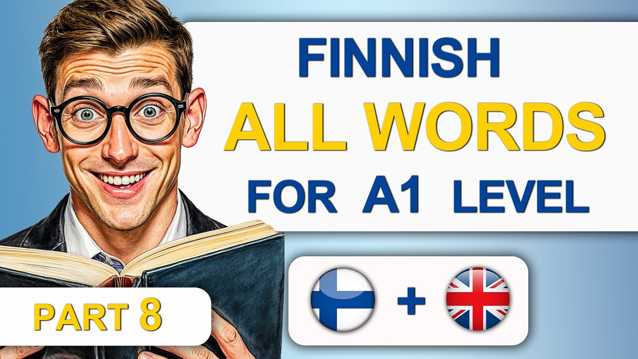 Finnish A1 Vocabulary Practice | Beginner Words