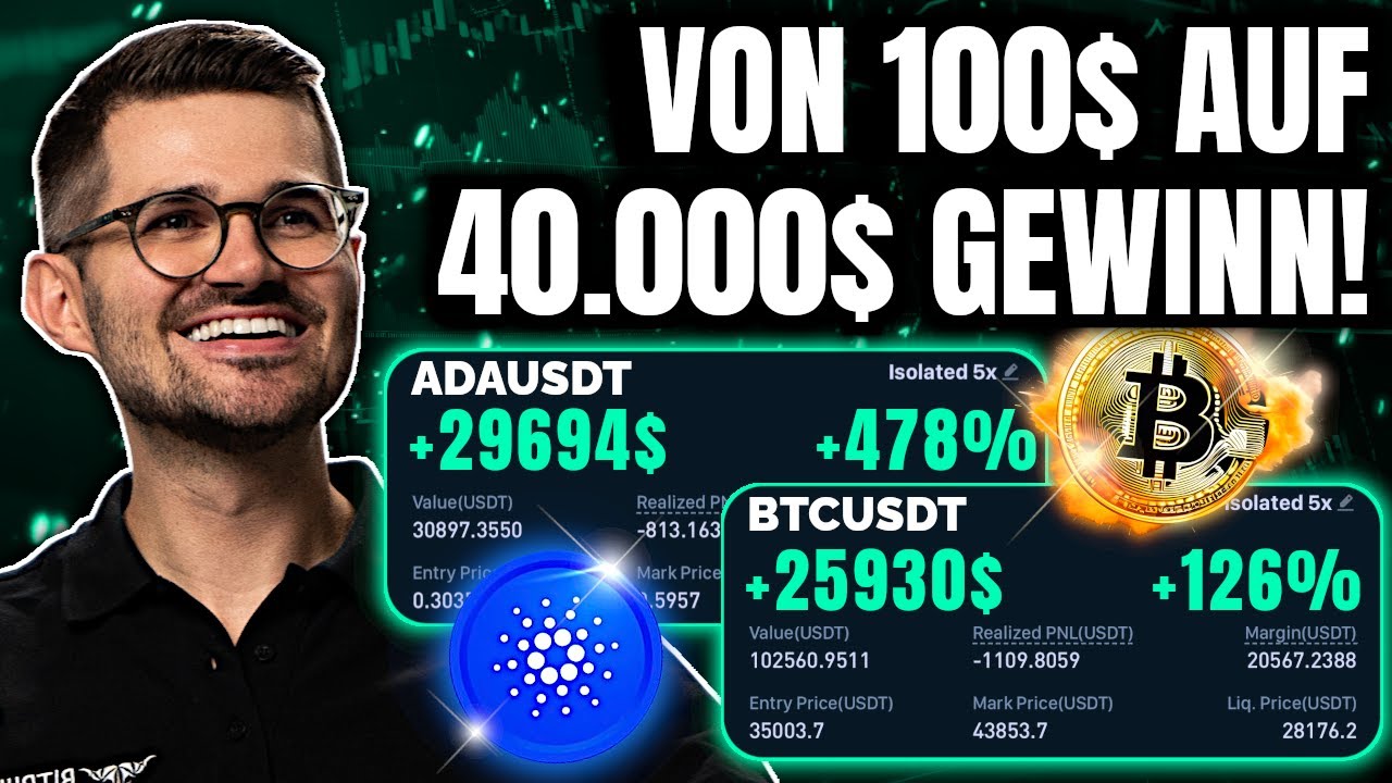 Bitcoin Trading: 40.000$ Gewinn mit dieser Strategie!