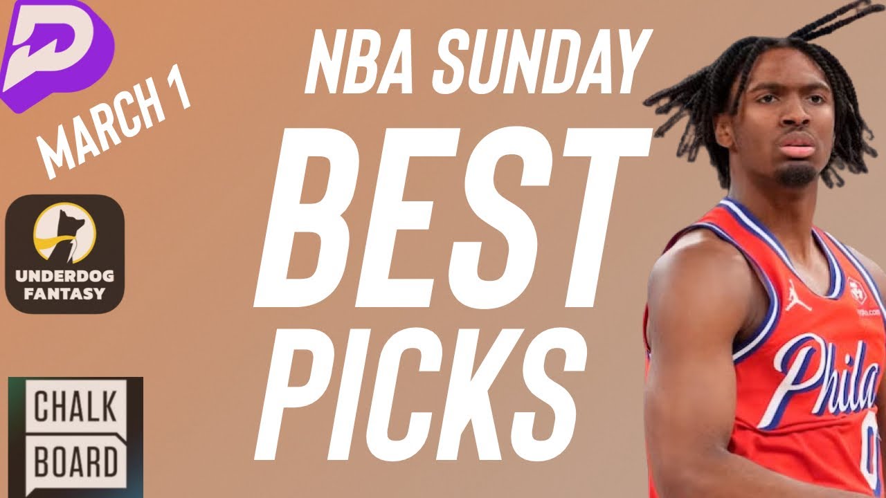 PrizePicks NBA Sunday Best Player Prop Bets 3/1/26 | Best NBA Parlay Picks Today