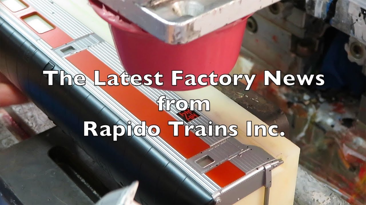 Model Train and Bus Factory in China