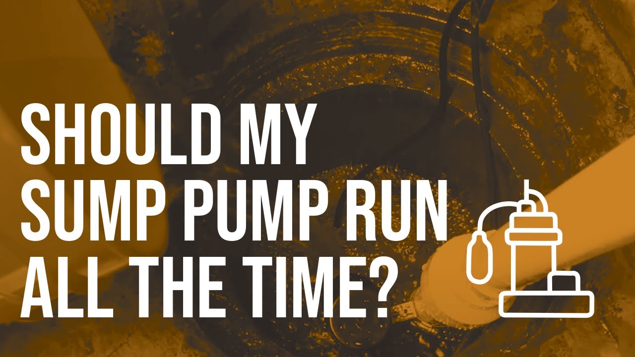 Is Your Sump Pump A Marathon Runner? - Golden Rule Plumbing, Heating, Cooling & Electrical