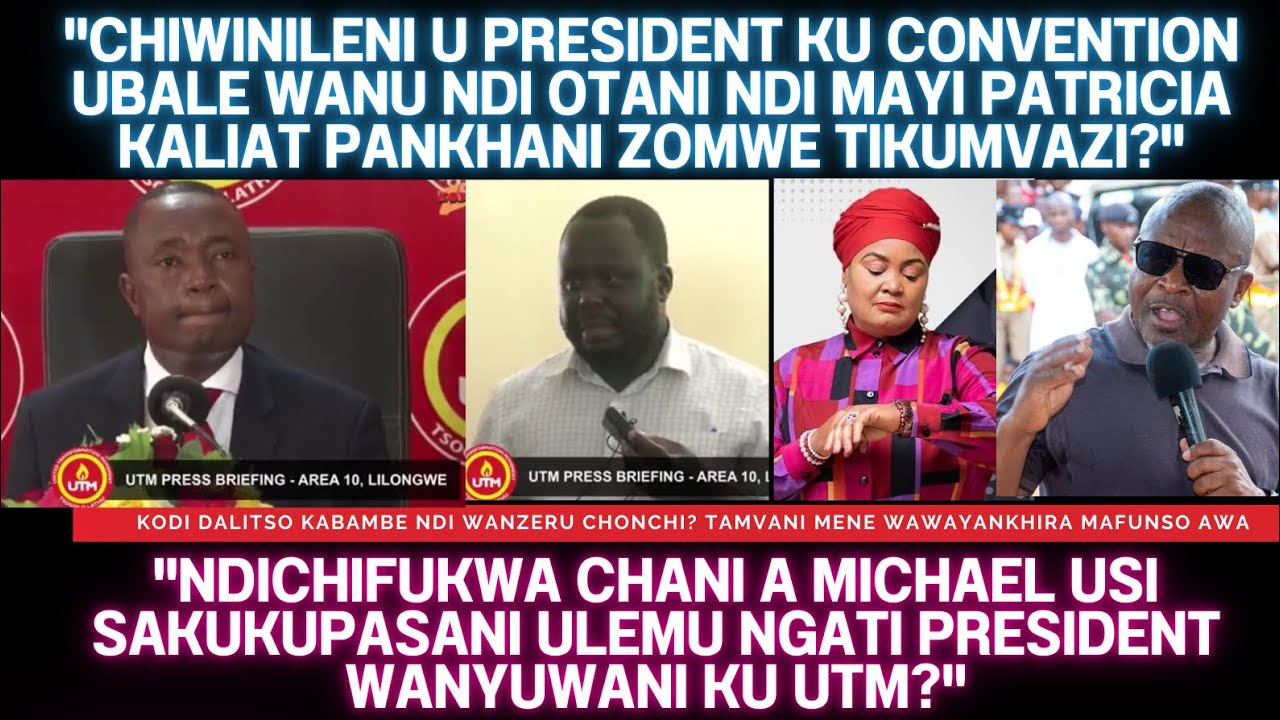 ATOLANKHANI ANAMUKHAULISA DALITSO KABAMBE NDI MAFUNSO OKHUNZA PATRICIA KALIAT NDI MICHAEL USI LERO