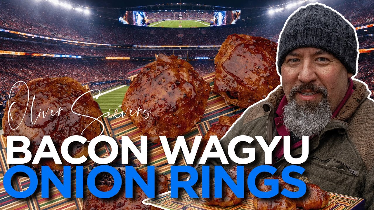BBQ Snack Deluxe: Bacon Wagyu Onion Rings 🤤🔥