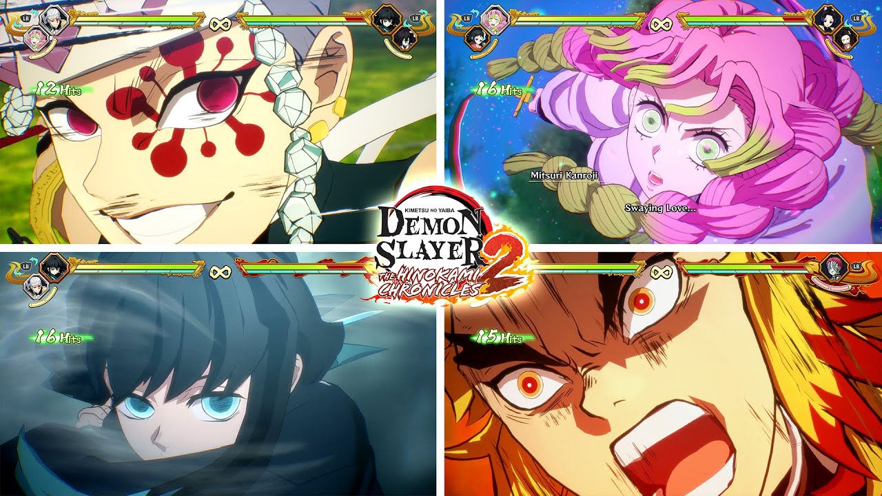 Demon Slayer: The Hinokami Chronicles 2 — All Ultimate / All Dual Ultimate Art / All Characters