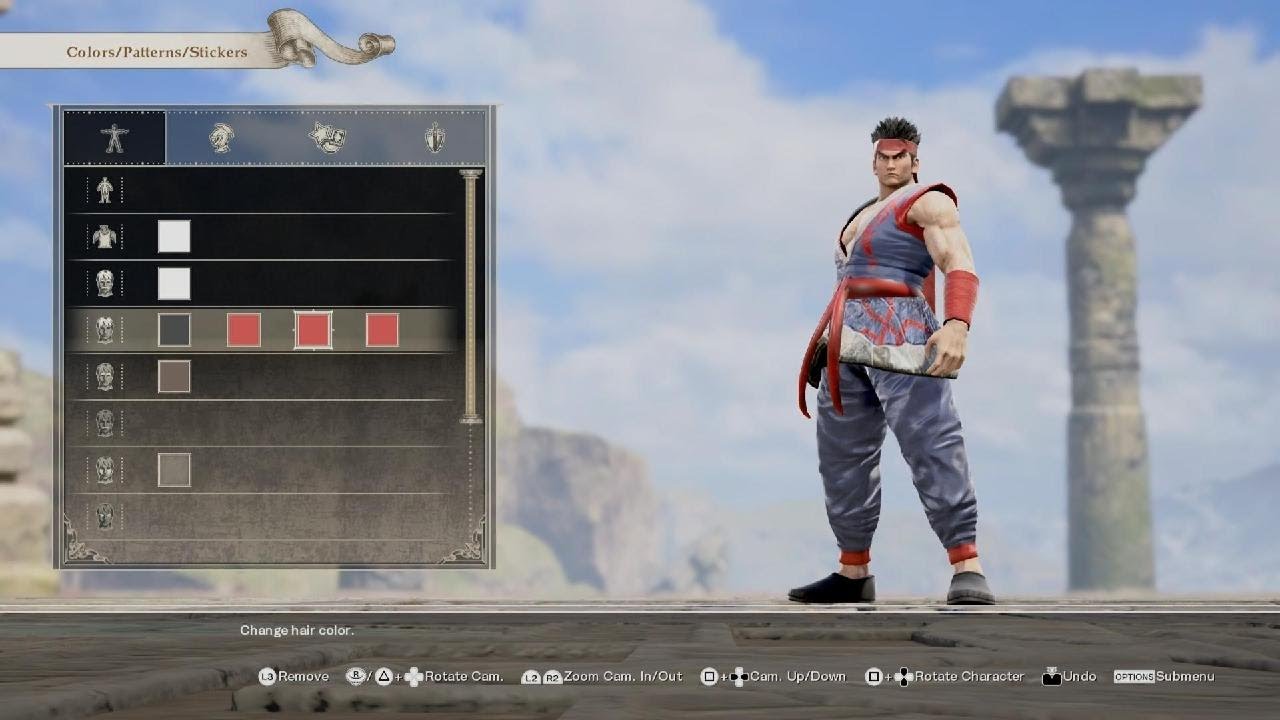 SOULCALIBURⅥ HWANG Creation from SOULCALIBUR 6 