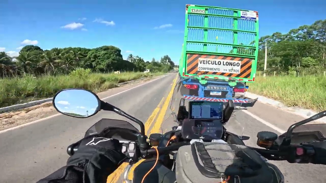 Vitoria - ES para Porto seguro - BA - tiger 1200 - parte 1